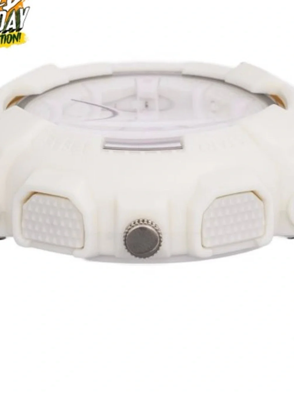 Activa White Sport Digital-Analog Watch, Men’s